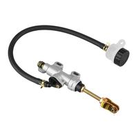 SOLLON Cilindro Maestro Pompa Freno Posteriore Universale per Pit Bike Motocross e ATV Quad Motor Nero