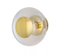 Sollux Gleam 20 Gold lampada da parete in alluminio