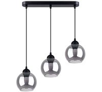 Sollux Lighting Alino lampada sospesa 3x60 W nero SL.1142