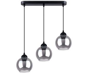 Sollux Lighting Alino lampada sospesa 3x60 W nero SL.1142