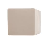 SOLLUX LIGHTING Applique Cube Line up/down in ceramica, bianco SOLLUX LIGHTING