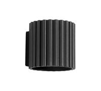 Sollux Lighting Aura lampada da parete 1x10 W nero SL.1786