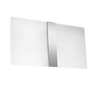 Sollux Lighting Azalia lampada da parete 2x40 W bianco-cromo SL.1006