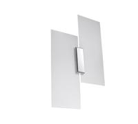 SOLLUX Acciaio Illuminazione LED Lampadina Design Paralume Minimalista Installazione Facile Fabiano Lampada Da Parete