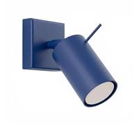 SOLLUX lighting Applique da parete RING, blu oltremare