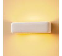 SOLLUX LIGHTING Applique Noris up/down in ceramica bianca SOLLUX LIGHTING