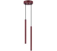 Sollux Lighting Arche lampada sospesa 2x8 W borgogna SL.2043