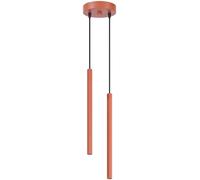 Sollux Lighting Arche lampada sospesa 2x8 W rosso SL.2040