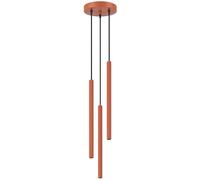 Sollux Lighting Arche lampada sospesa 3x8 W rosso SL.2041