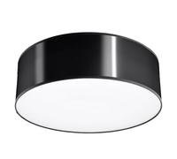Sollux Lighting Arena plafoniera 1x60 W nero SL.0127
