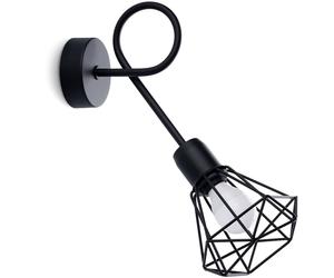 Sollux Lighting Artemis lampada da parete 1x12 W nero SL.1108