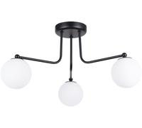 Sollux Lighting Astral lampada da soffitto 3x8 W bianco-nero SL.1662