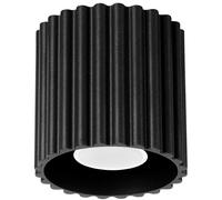 Sollux Lighting Aura lampada da soffitto 1x10 W nero SL.1784