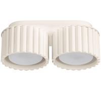 Sollux Lighting Aura lampada da soffitto 2x10 W beige SL.1793