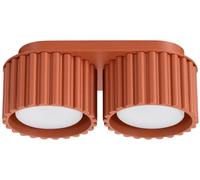 Sollux Lighting Aura lampada da soffitto 2x10 W rosso SL.1803