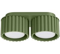 Sollux Lighting Aura lampada da soffitto 2x10 W verde SL.1798