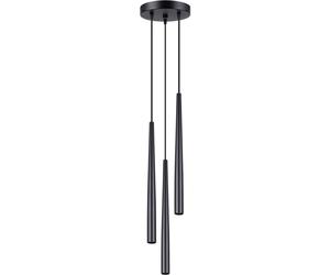Sollux Lighting Bliss lampada sospesa 3x8 W nero SL.1463