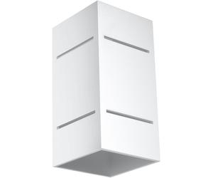Sollux Lighting Blocco lampada da parete 1x40 W bianco SL.0477