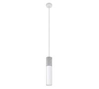 Sollux Lighting Borgio lampada sospesa 1x40 W bianco-calcestruzzo SL.0647
