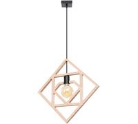 Sollux Lighting Caro lampada sospesa 1x15 W nero-legno SL.1757