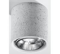 Sollux Lighting Cullo lampada da soffitto 1x40 W grigio SL.0645