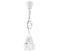 Sollux Lighting Diego lampada sospesa 3x60 W bianco SL.0570