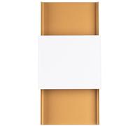 Sollux Lighting Durlin lampada da parete 2x8 W bianco-oro SL.1353