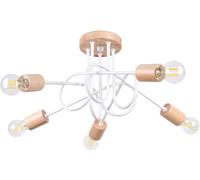Sollux Lighting Ember lampada da soffitto 5x15 W bianco SL.1475