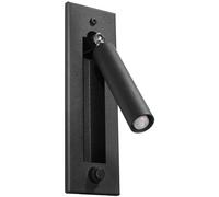 Sollux Lighting Enif lampada da parete 1x40 W nero SL.0956