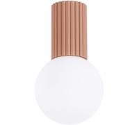 Sollux Lighting Halo lampada da soffitto 1x8 W bianco-beige SL.1733