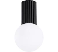 Sollux Lighting Halo lampada da soffitto 1x8 W bianco-nero SL.1713