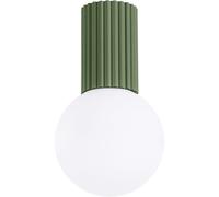 Sollux Lighting Halo lampada da soffitto 1x8 W bianco-verde SL.1723