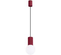 Sollux Lighting Halo lampada sospesa 1x8 W bianco-borgogna SL.1749