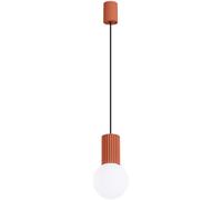 Sollux Lighting Halo lampada sospesa 1x8 W bianco-rosso SL.1729