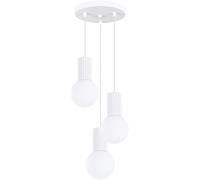Sollux Lighting Halo lampada sospesa 3x8 W bianco SL.1710