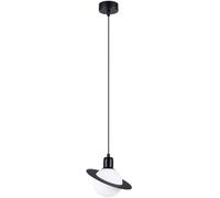Sollux Lighting Hyperion lampada sospesa 1x8 W bianco-nero SL.1358