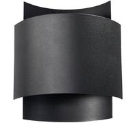 Sollux Lighting Impact lampada da parete 1x40 W nero SL.0858