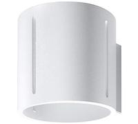SOLLUX lighting - Inez - Lampada Da Parete In Alluminio, Colore: Bianco