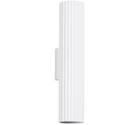 Sollux Lighting Karbon lampada da parete 2x10 W bianco SL.1539
