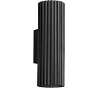 Sollux Lighting Karbon lampada da parete 2x10 W nero SL.1649