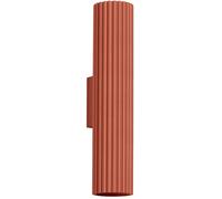 Sollux Lighting Karbon lampada da parete 2x10 W rosso SL.1634