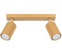 Sollux Lighting Karbon lampada da soffitto 2x10 W oro SL.1561