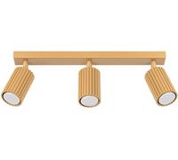 Sollux Lighting Karbon lampada da soffitto 3x10 W oro SL.1562