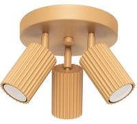 Sollux Lighting Karbon lampada da soffitto 3x10 W oro SL.1563