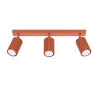 Sollux Lighting Karbon lampada da soffitto 3x10 W rosso SL.1638