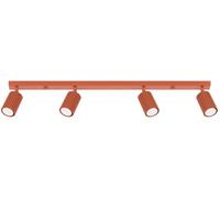 Sollux Lighting Karbon lampada da soffitto 4x10 W rosso SL.1641