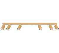 Sollux Lighting Karbon lampada da soffitto 6x10 W oro SL.1566