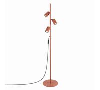 Sollux Lighting Karbon lampada da terra 3x10 W rosso SL.2024