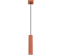 Sollux Lighting Karbon lampada sospesa 1x10 W rosso SL.1630