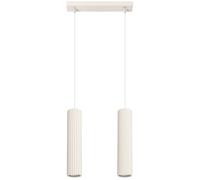 Sollux Lighting Karbon lampada sospesa 2x10 W beige SL.1593